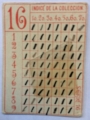 Series 16 index card - used