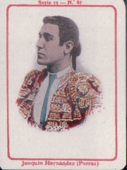 Series 12 number 67 "Joaquín Hernández (Parrao)"