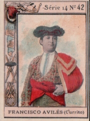 Series 14 number 42 "Francisco Avilés (Currito)"