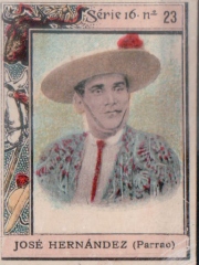 Series 16 number 23 "José Hernández (Parrao)"