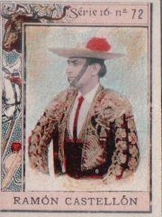 Series 16 number 72 "Ramón Castellón"