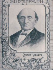 Series 17 number 14 "José Valero, Declamación"