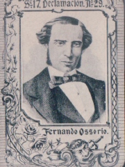 Series 17 number 29 "Fernando Ossorio, Declamación"