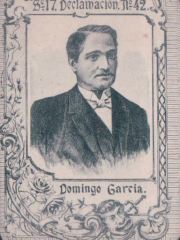 Series 17 number 42 "Domingo Garcia, Declamación"