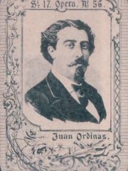 Series 17 number 56 "Juan Ordinas, Opera"
