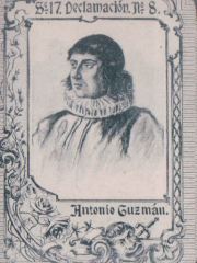 Series 17 number 8 "Antonio Guzmán, Declamación"