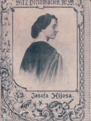 Series 17 number 39 "Josefa Hijosa, Declamación"