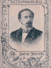 Series 17 number 41 "Garcia Parreño, Declamación"