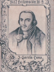 Series 17 number 9 "J. García Luna, Declamación"