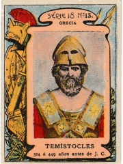 Series 18 number 13 "Temístocles, Grecia"