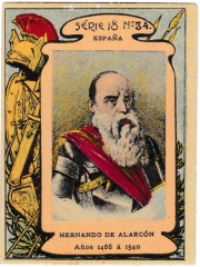 Series 18 number 34 "Hernando de Alarcón, España"
