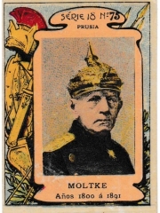 Series 18 number 75 "Moltke, Prusia"