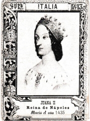 Series 19 number 13 "Juana II, Italia"