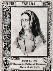 Series 19 number 30 "Juana la Loca, España"