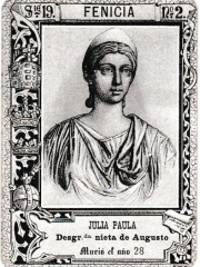 Series 19 number 2 "Julia Paula, Fenicia"