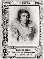 Series 19 number 43 "Maria de Rohan, Francia"