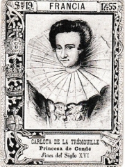Series 19 number 55 "Carlota de la Trémouille, Francia"
