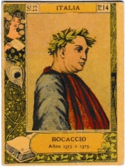 Series 22 number 14 "Bocaccio, Italia"