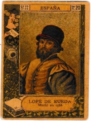 Series 22 number 20 "Lope de Rueda, España"