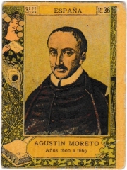 Series 22 number 36 "Agustin Moreto, España"