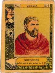 Series 22 number 4 "Sofócles, Grecia"