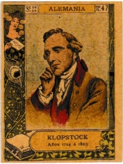 Series 22 number 47 "Klopstock, Alemania"