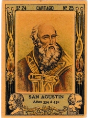 Series 24 number 25 "San Agustin, Cartago"