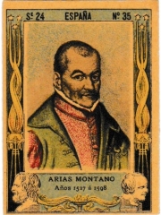Series 24 number 35 "Arias Montano, España"