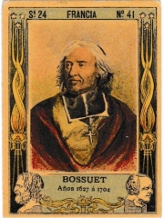 Series 24 number 41 "Bossuet, Francia"