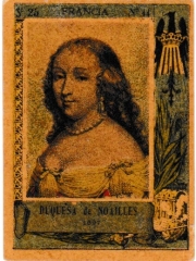 Series 25 number 44 "Duquesa de Noailles, Francia"