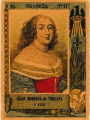 Series 25 number 57 "Gran Duquesa de Toscana, Francia"