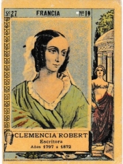 Series 27 number 19 "Clemencia Robert, Francia"