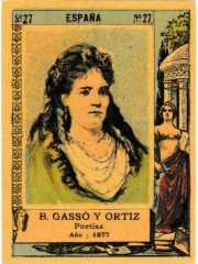 Series 27 number 27 "B. Gassó y Ortiz, España"