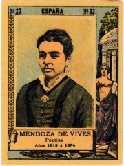 Series 27 number 32 "Mendoza de Vives, España"