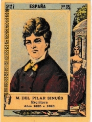 Series 27 number 35 "M. del Pinar Sinués, España"