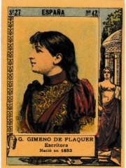Series 27 number 42 "G. Gimeno de Flaquer, España"