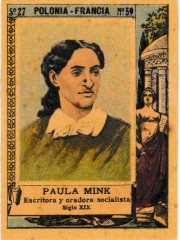 Series 27 number 59 "Paula Mink, Polonia-Francia"