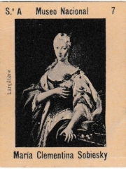Series A number 7 "María Clementina Sobiesky, Largillière"