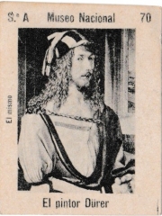 Series A number 70 "El pintor Dürer, El mismo"