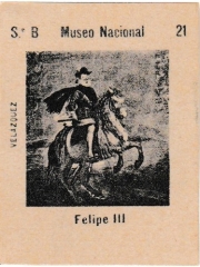 Series B number 21 "Felipe III, Velazquez"
