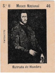 Series B number 46 "Retrato de Hombre, Tintoretto"