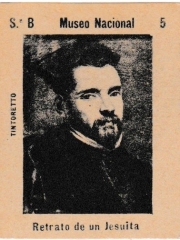 Series B number 5 "Retrato de un Jesuita, Tintoretto"