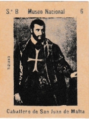 Series B number 6 "Caballero de San Juan de Malta, Tiziano"