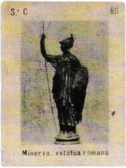 Series C number 60 "Minerva, estatua romana"
